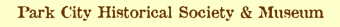 Park City Historical Society & Museum Logo